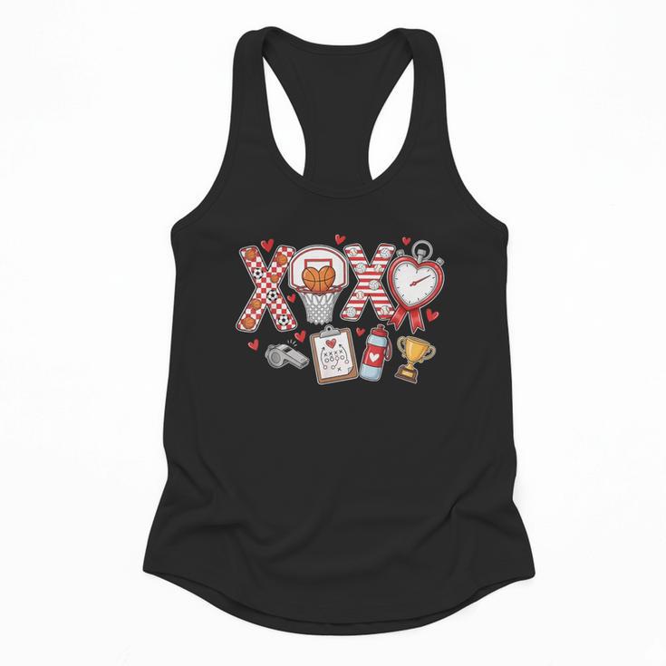 XOXO Physical Education Valentines Day Baseball Football Men Flowy Tank