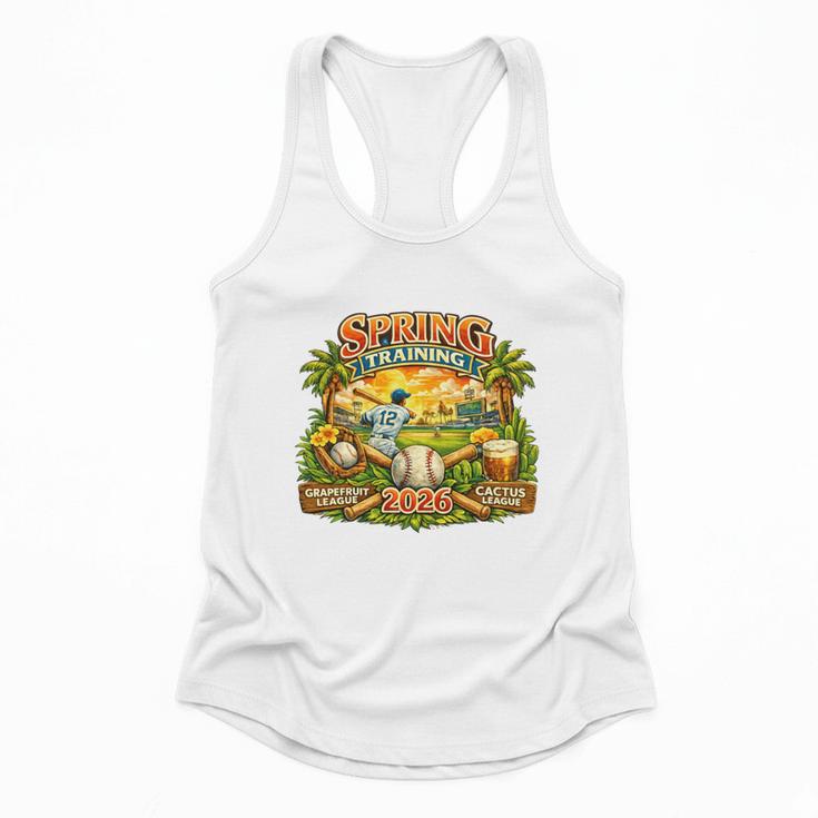 Awesome Spring Trainings 2026 Baseball Arizona Florida Flowy Tank