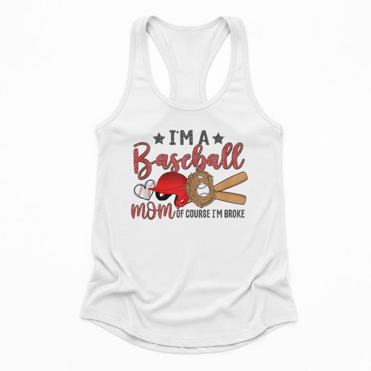 Ball Mom I'm A Baseball Mom Baseball Mom Flowy Tank