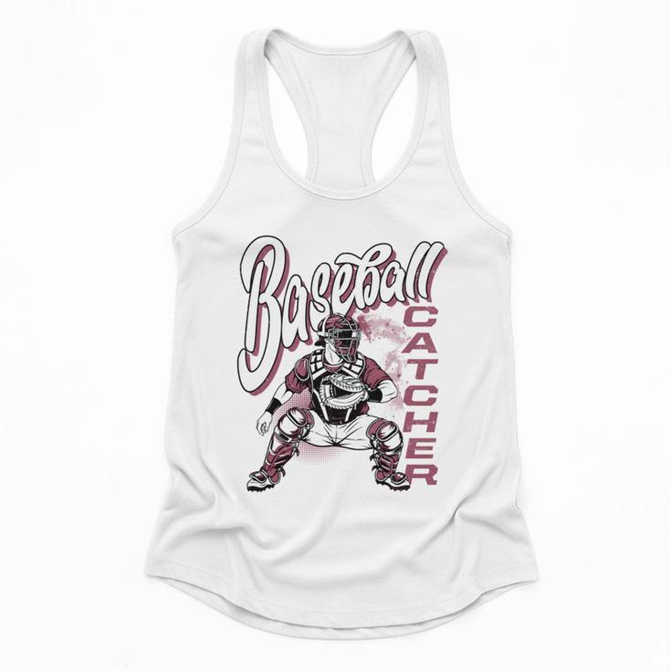 Baseball Catcher Gear Home Plate Flowy Tank