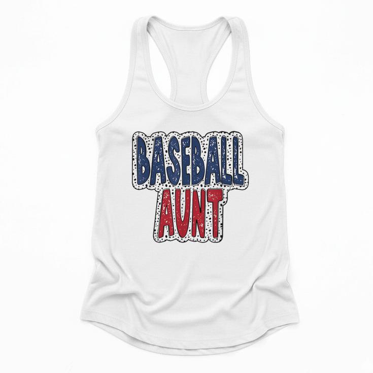 Baseball Mama Dalmatian Spots Baseball Mom Flowy Tank