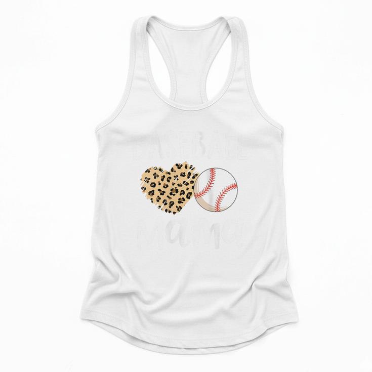 Baseball Mama For Baseball Mom Leopard Game Day Flowy Tank