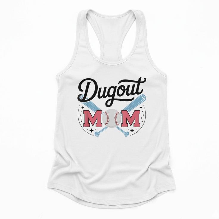 Baseball Mom – Proud Dugout Supporter Flowy Tank