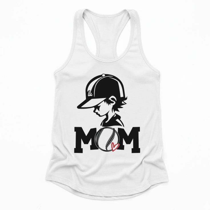 Baseball Mom American Baseball Cate Baseball Kid Flowy Tank