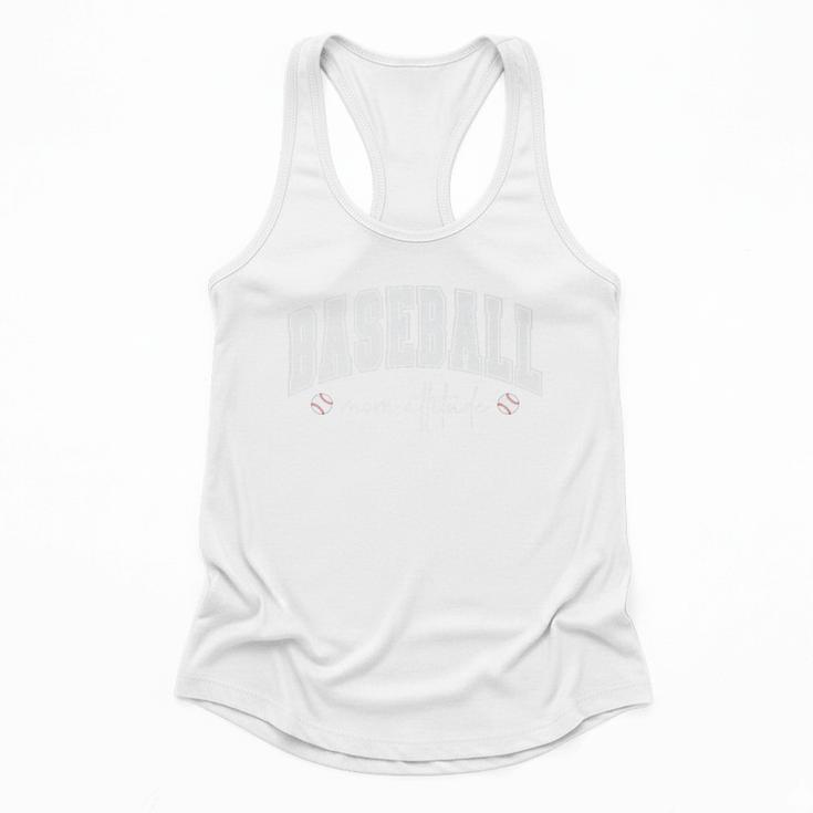 Baseball Mom Attitude Cute Baseball Mom's Sport And Athletic Premium Flowy Tank