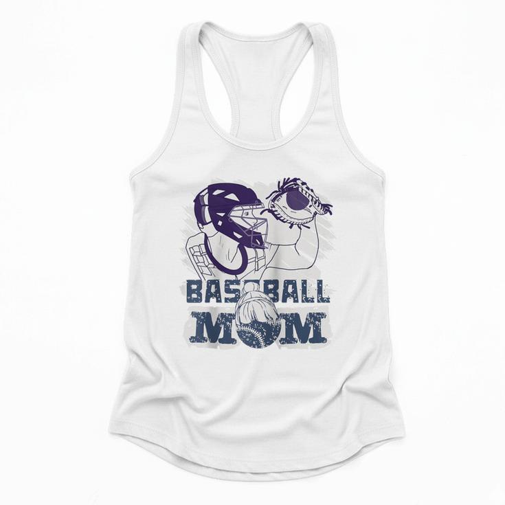 Baseball Mom Cute Design Sports & Softball Nostalgia Tee Raglan Baseball Tee Flowy Tank