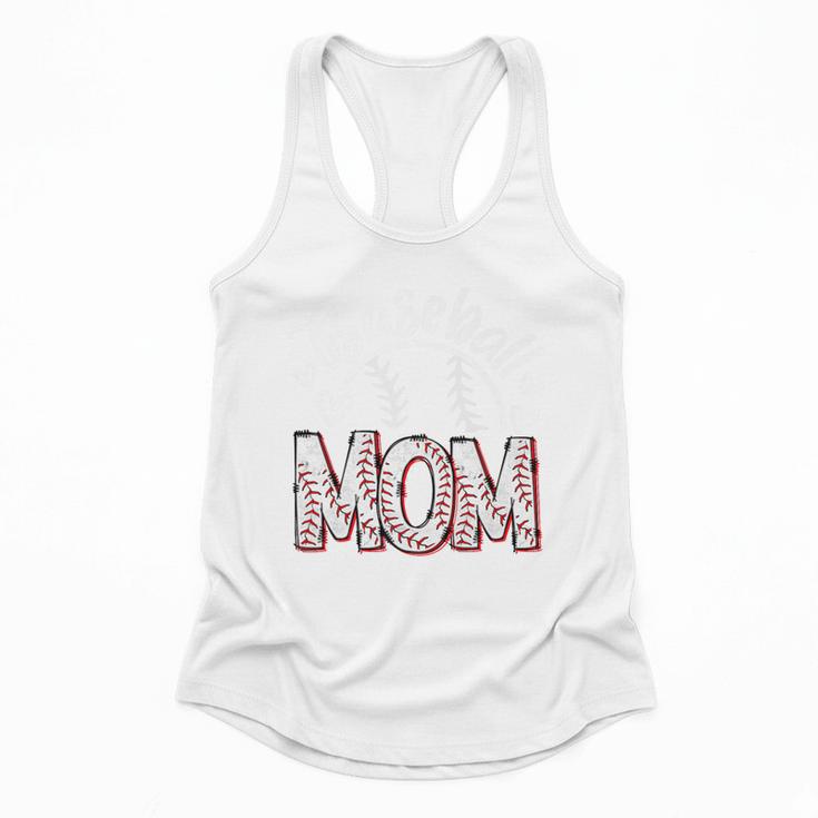 Baseball Mom Cute Baseball Mama Proud Senior Baseball Player Premium Flowy Tank