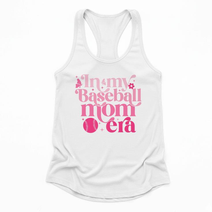 In My Baseball Mom Era Retro Mom Life Mother's Day 2024 Premium Flowy Tank