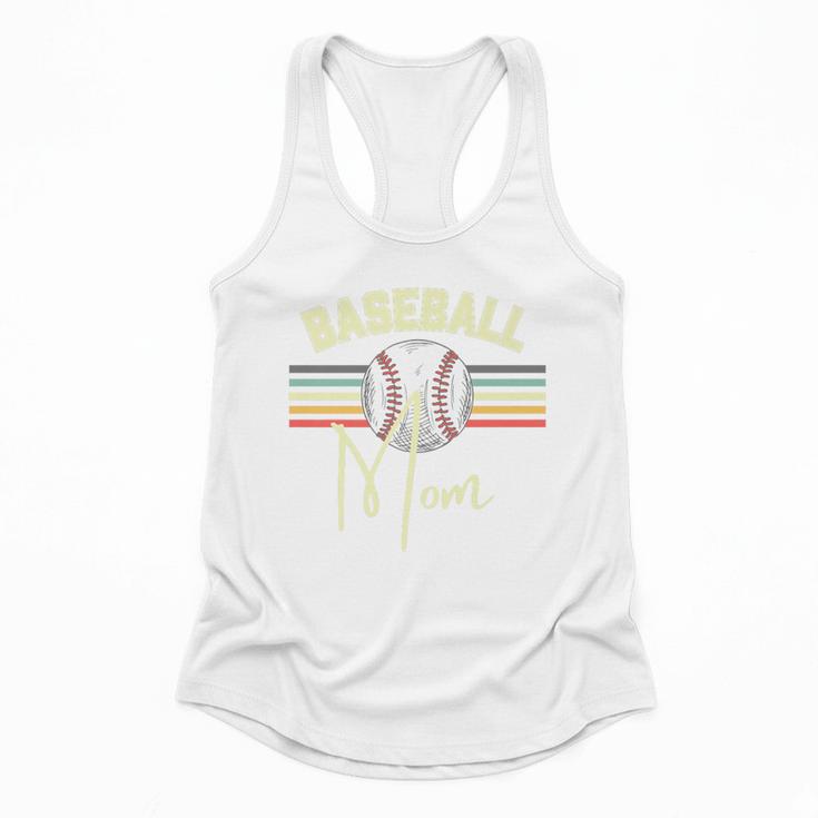 BASEBALL MOM Fun RETRO LOOK Premium Flowy Tank