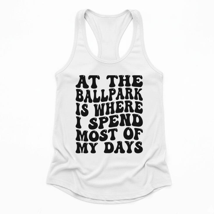 Baseball Mom Good For Baseball Boys Kids Men Women Flowy Tank