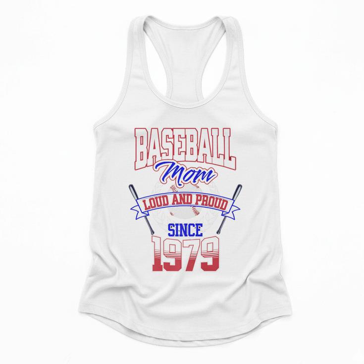 Baseball Mom Loud & Proud Since 1979 Premium Flowy Tank