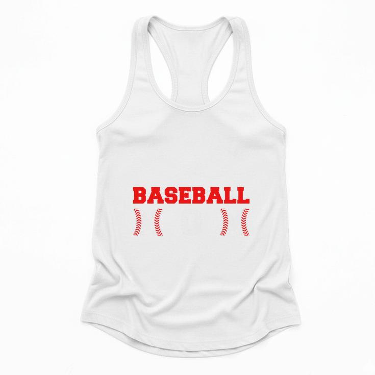 Baseball Mom Loud Proud Quote Game Day Sports Mama Saying Flowy Tank