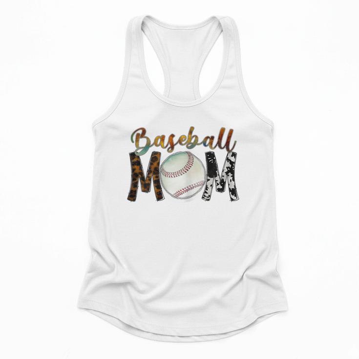 Baseball Mom Mama Mother Flowy Tank