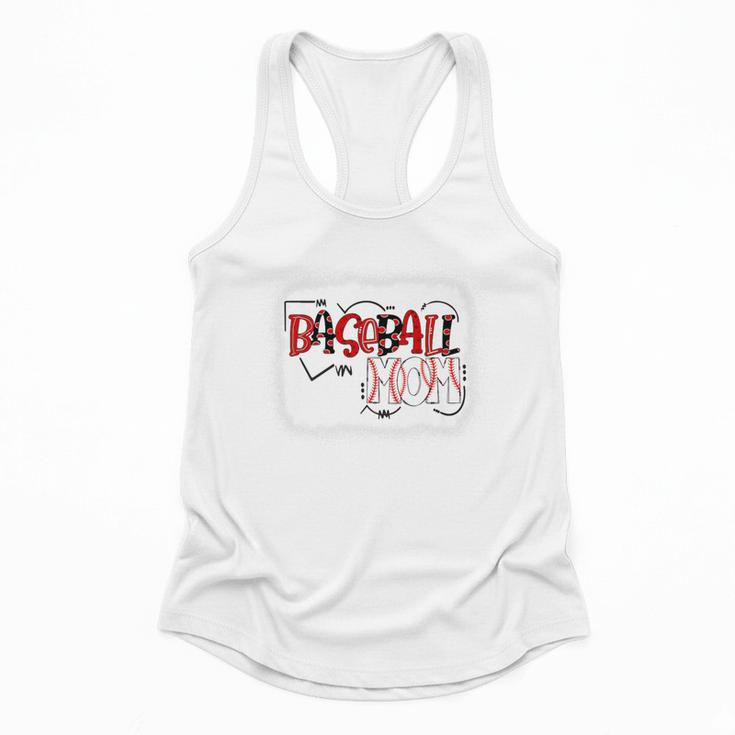 Baseball Mom Mommy Baseball Player Premium Flowy Tank
