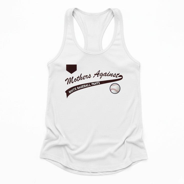 Baseball Mom Mothers Against Baseball Pants Flowy Tank