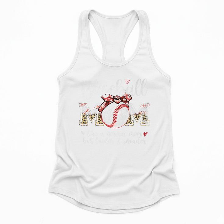 Baseball Mom Like A Normal Mom But Louder & Prouder Women Premium Flowy Tank