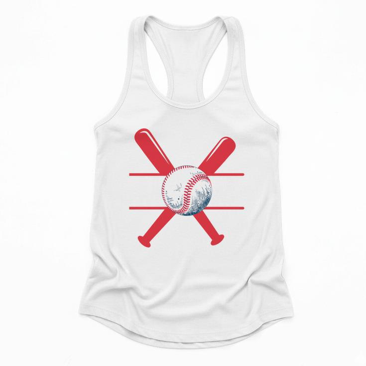 Baseball Mom Red Flowy Tank