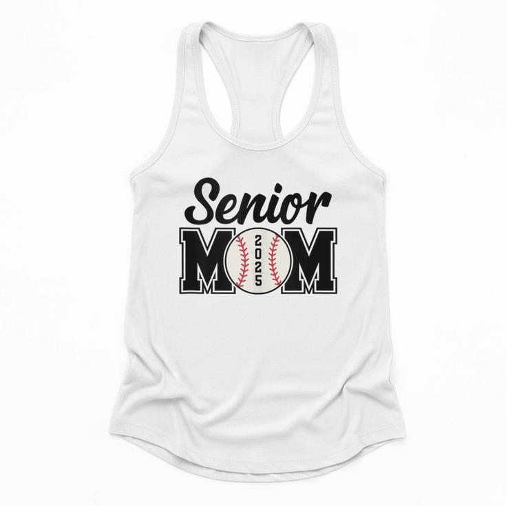 Baseball Mom Senior 2025 Mama Baseball Players High School Flowy Tank