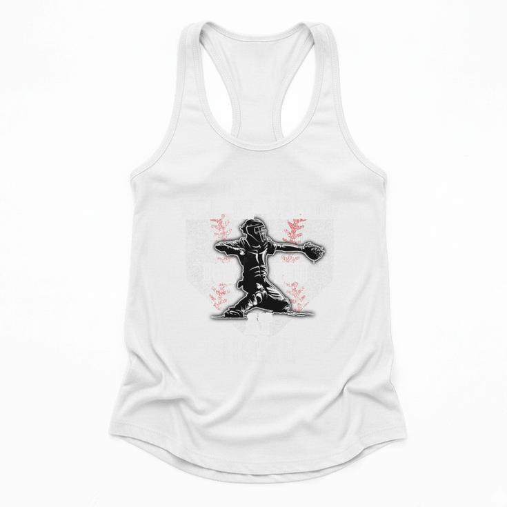 Baseball Mom My Son Will Be Waiting For You At Home Premium Tri-Blend Flowy Tank