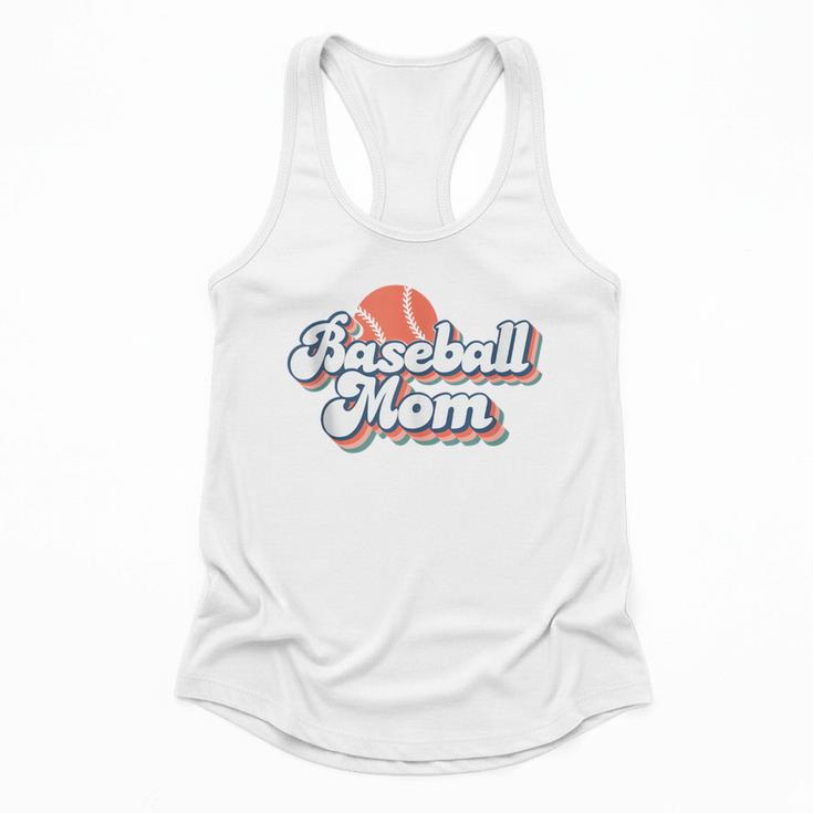 Baseball Mom And Sweet For Moms Vintage Font Flowy Tank