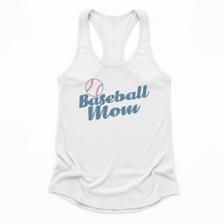 Baseball Mom Team Ball Sports Fan Flowy Tank