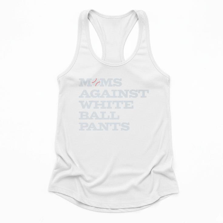 Baseball Moms Against Ball Pants Premium Flowy Tank