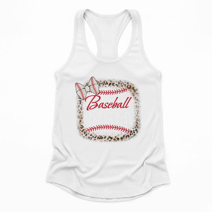 Baseball-Shirt Women Mama Mother Baseball Mom Premium Flowy Tank