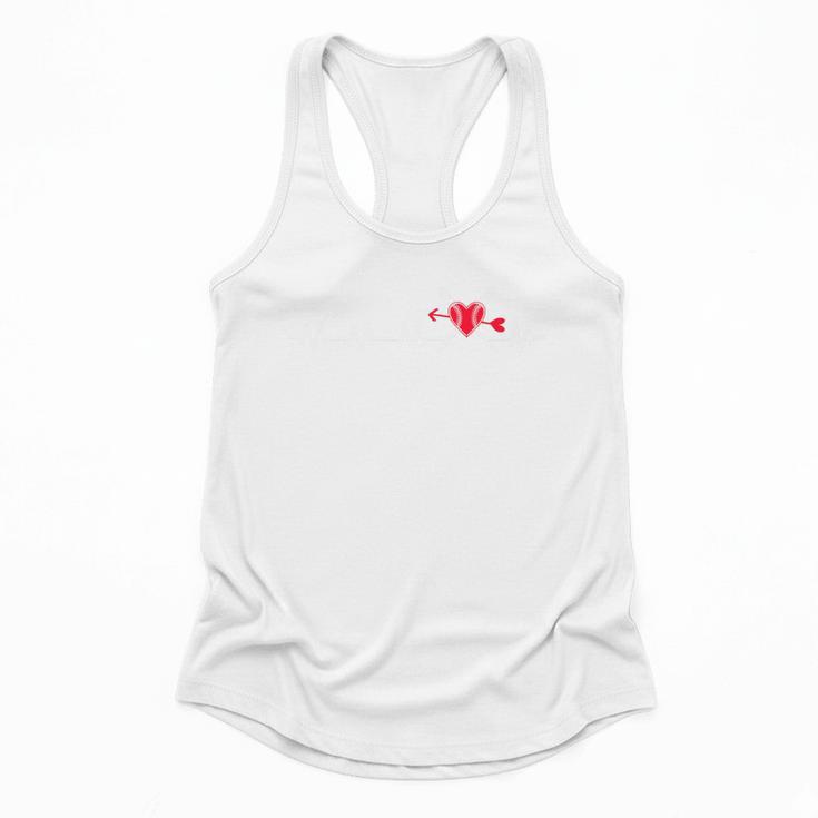 Baseball Softball Baseball Mom Heartbeat Baseball Premium Tri-Blend Flowy Tank
