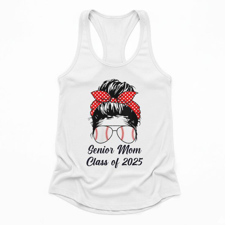 Class Of 2025 Baseball Mom Senior Graduation Graduate Women Flowy Tank