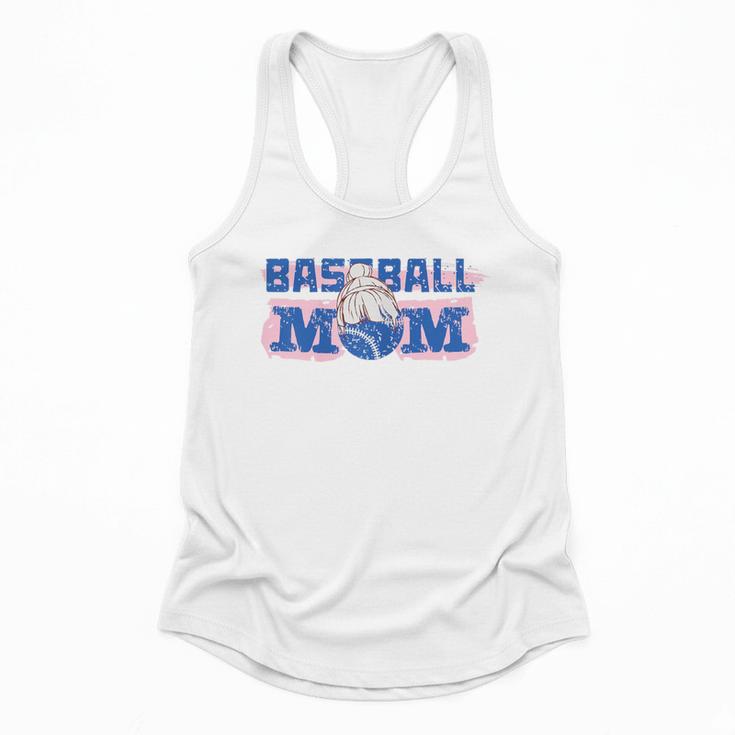Cool Baseball Mom Mother's Day Mama Woman Cute Flowy Tank