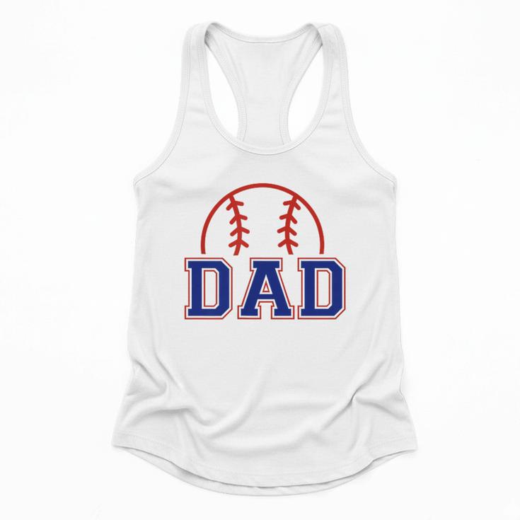 Dad Of Rookie 1st Birthday Baseball Boy Family Matching Flowy Tank