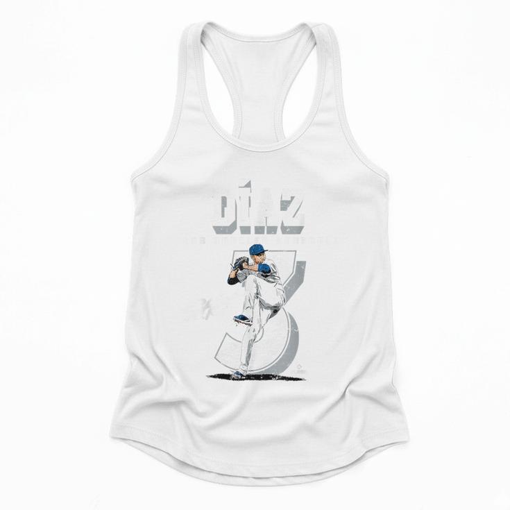 Edwin Diaz Los Angeles D Baseball Players MLBEDD201M Flowy Tank