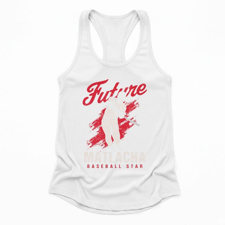 Future Matlacha Baseball Star Baseball Player Sports Theme Premium Tri-Blend Flowy Tank