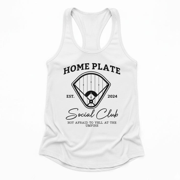 Home Plate Social Club Baseball Mom Flowy Tank