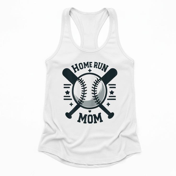 Home Run Mom Shirt Baseball Mom Mother's Day Flowy Tank