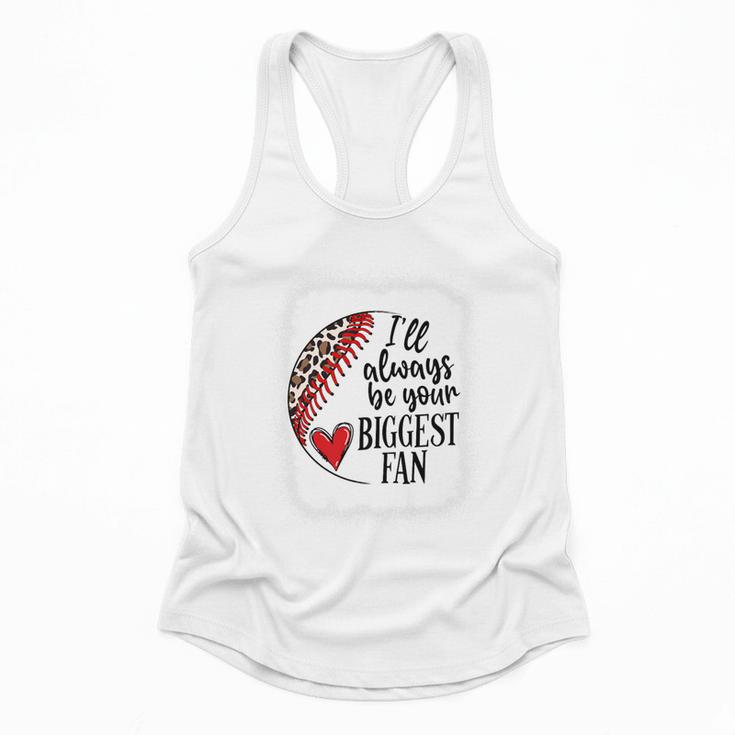 I'Ll Always Be Your Biggest Fan Baseball Mom s Premium Flowy Tank