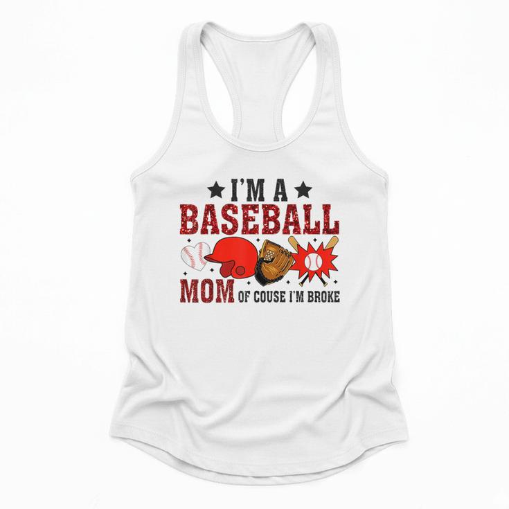 I’m A Baseball Mom Of Course I'm Broke Flowy Tank
