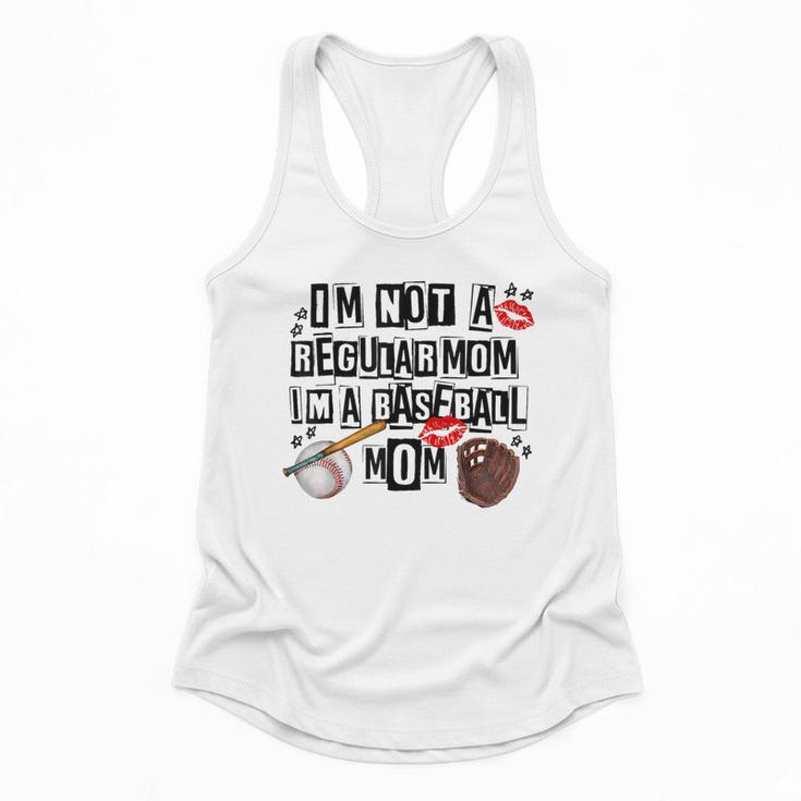 I'm Not A Regular Mom I'm A Baseball Mom Mother's Day Flowy Tank