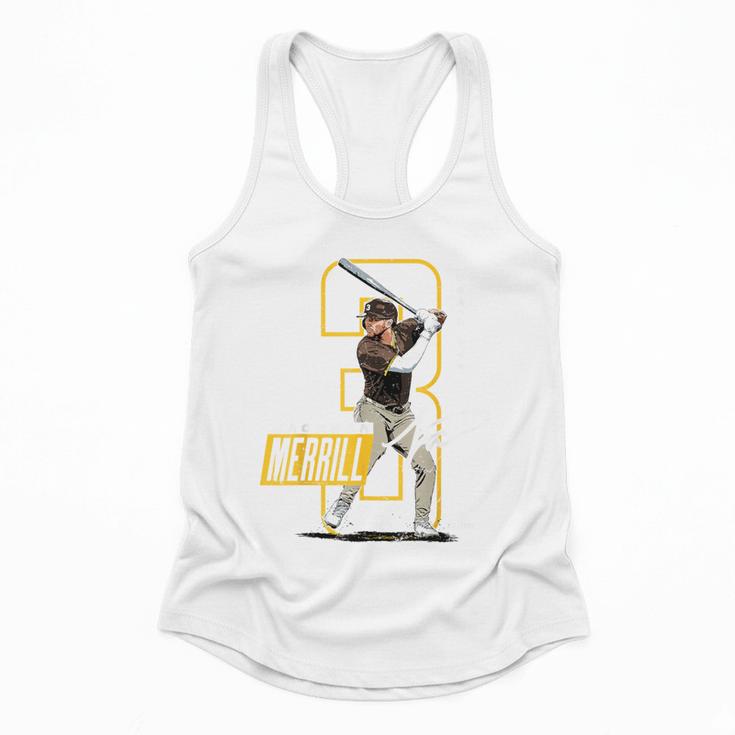 Jackson Merrill San Diego MLB Baseball Player MLBJME202M Flowy Tank