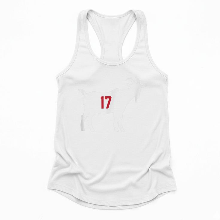 Lovers Baseball Goat 17 Apparel Men Women Kids Flowy Tank