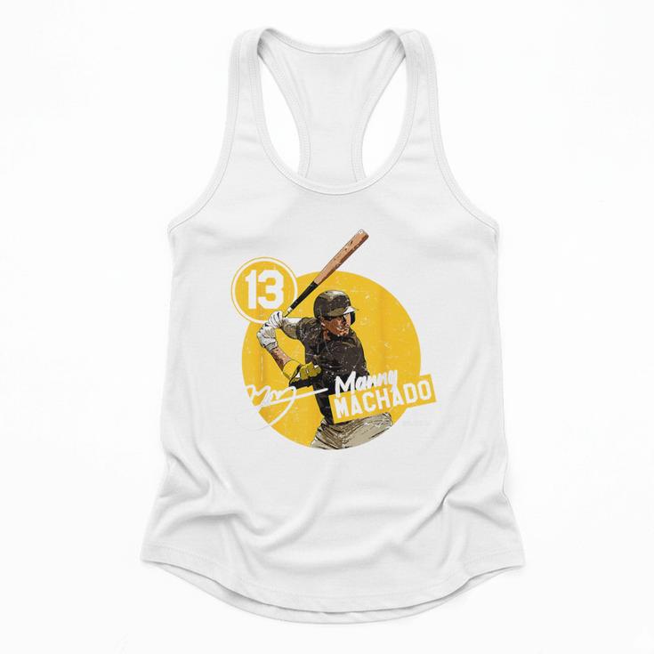 Manny Machado San Diego MLB Baseball Players MLBMAC4056 Flowy Tank