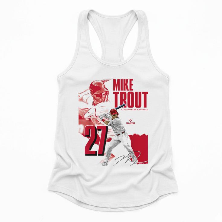 Mike Trout Los Angeles A MLB Baseball Players MLBMTR304N Flowy Tank