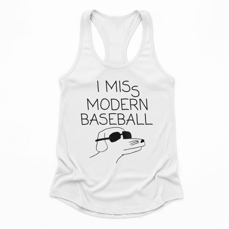 I Miss Modern Baseball Vintage Baseball Meme Tee Flowy Tank