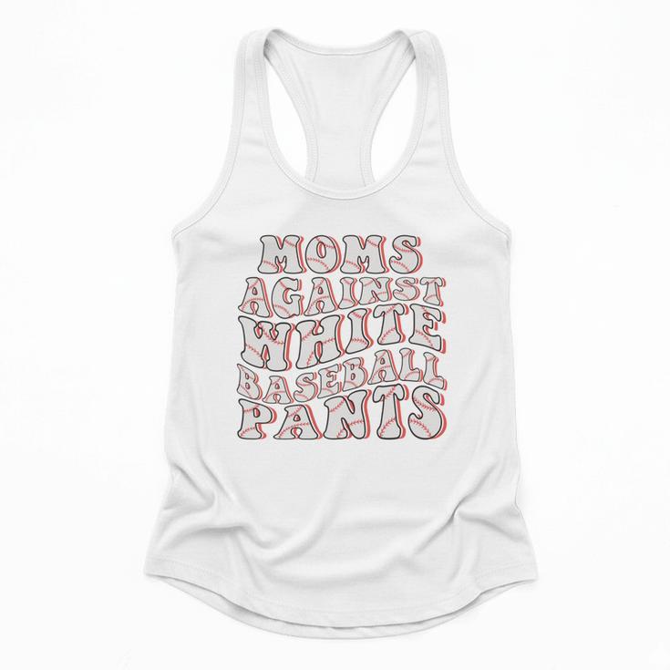 Mom Against Baseball Pants Baseball Mom Flowy Tank