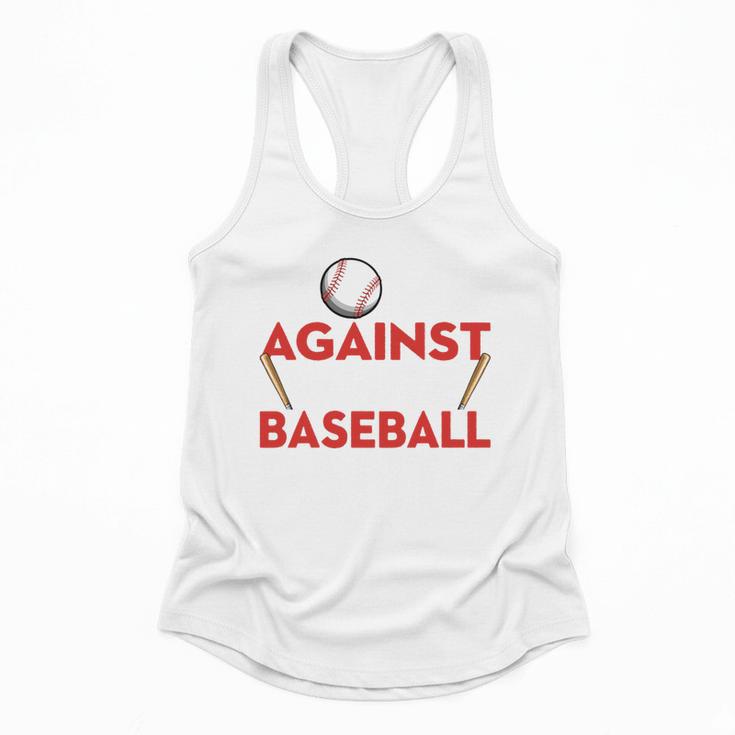 Mom Against Baseball Pants Shirt Baseball Mom Flowy Tank