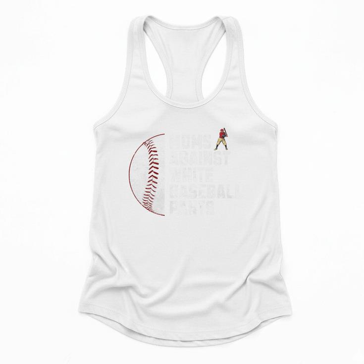 Moms Against Baseball Pants Baseball Mom Premium Flowy Tank