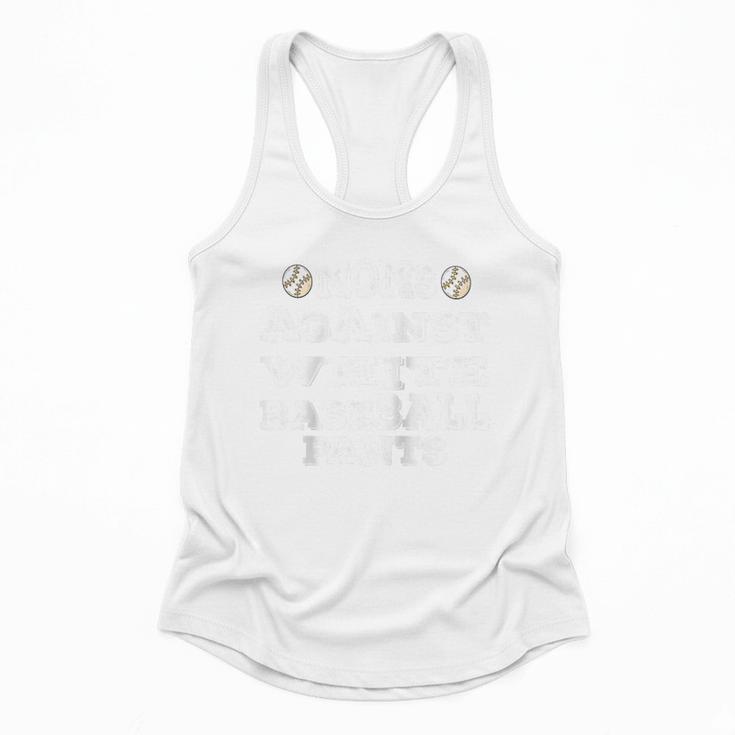 Moms Against Baseball Pants Baseball Mom Raglan Baseball Tee Flowy Tank