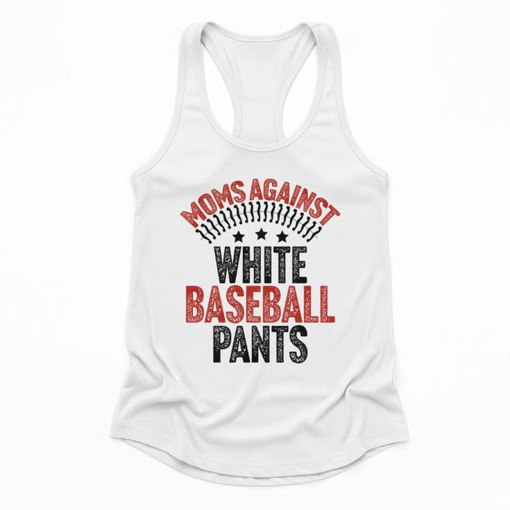 Moms Against Baseball Pants Season Baseball Mom Flowy Tank