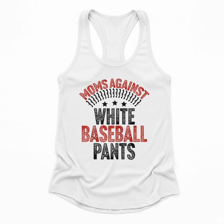 Moms Against Baseball Pants Season Baseball Mom Raglan Baseball Tee Flowy Tank