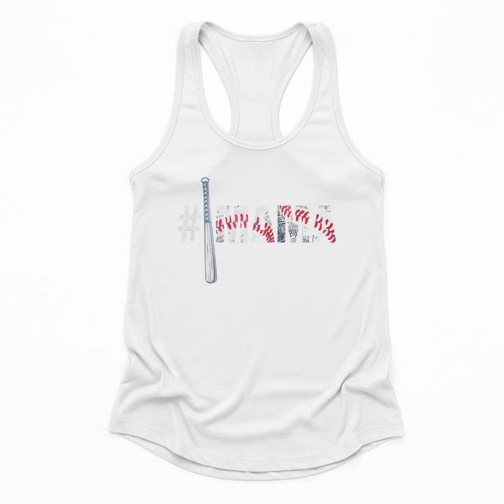 Number One Baseball Mom For Mothers Day Baseball Mama Raglan Baseball Tee Flowy Tank